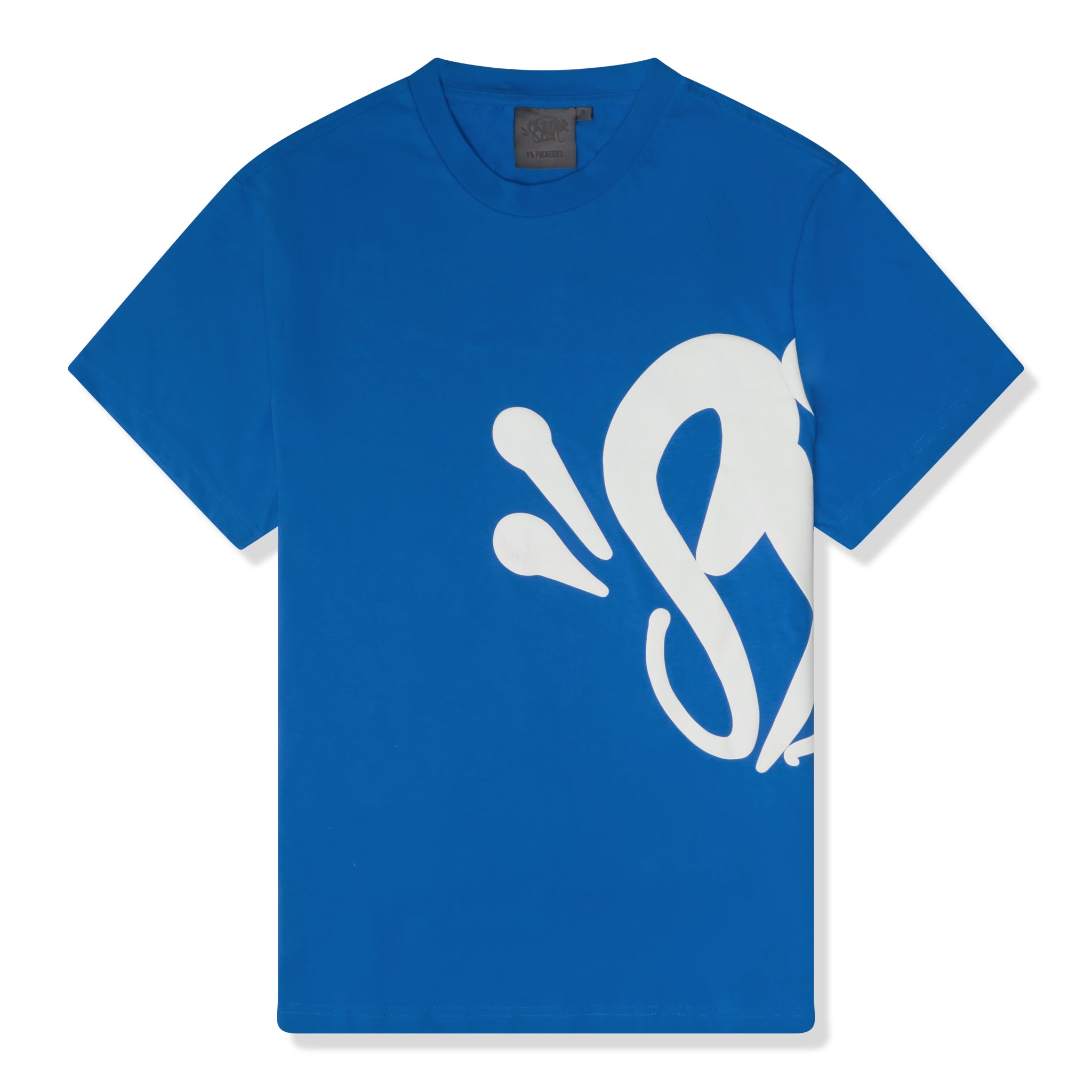 Front view of Syna World Team Syna Twinset Blue T-Shirt & Shorts TEAMSYNA-SHT-BLUE